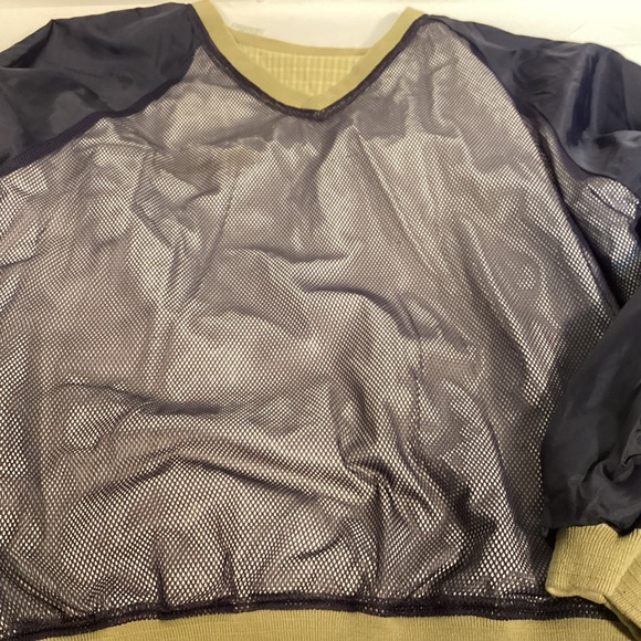 L.L. Bean Mens Pullover Windbreaker Jacket size XXL Golf Jacket checked - Picture 13 of 13